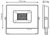 Настенно-потолочный прожектор Gauss Elementary 613100630