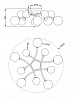 Потолочная люстра Freya Bethany FR5116CL-11BS