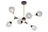 Люстра Nuolang 4858/6 AB+BK