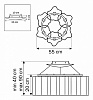 Подвесная люстра Lightstar Nubi Ondoso 802161