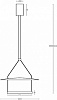 Подвесной светильник Maytoni Halo MOD280PL-L23B3K