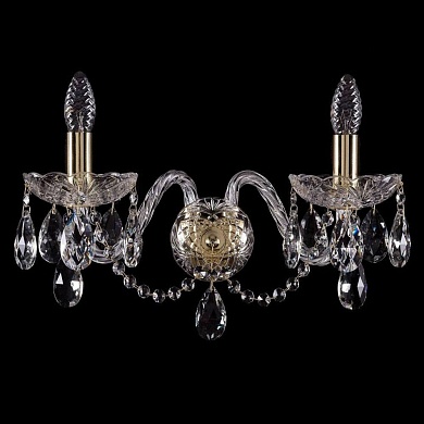 Бра Bohemia Ivele Crystal 1400 1400/2/165/XL/G