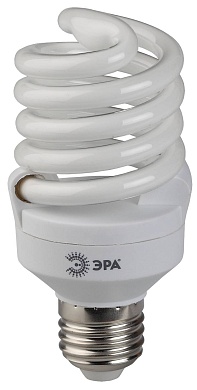 Лампа энергосберегающая ЭРА F-SP-20W-865-E27