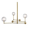 Люстра Delight Collection Globe Mobile 3 brass