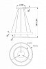 Подвесной светильник Maytoni Rim MOD058PL-L55W4K