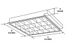 Светильник для потолка Армстронг Deko-Light 100050