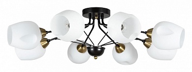 Потолочная люстра Arte Lamp Brighton A2706PL-8CK