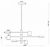 Подвесная люстра F-promo Ducan 3094-6P