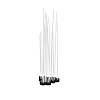 T087700 REEDS TRIPLE серый тройной модуль Artemide