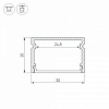 Профиль накладной Arlight SL-LINE 046962