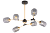 Люстра Nuolang 4857/6 FGD+BK