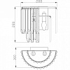 Накладной светильник Divinare Nova 1223/02 AP-2