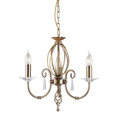 Подвесная люстра Elstead Lighting Aegean AG3 AGED BRASS