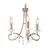 Подвесная люстра Elstead Lighting Christina CRT3 SILVER/GOLD