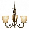 Подвесная люстра Elstead Lighting Minster MN3 BLK/GOLD