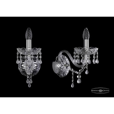 Бра Bohemia Ivele Crystal 1410 1410B/1/160/XL/Ni/V0300