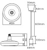 Подвесной светильник Horoz Electric Sembol HRZ00002175