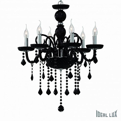 Подвесная люстра Ideal Lux Giudecca GIUDECCA SP6 NERO