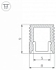 Профиль накладной Arlight SL-MINI 037109