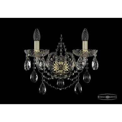 Бра Bohemia Ivele Crystal 1411 1411B/2/160/XL/G