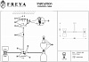 Люстра на штанге Freya Savia FR5203PL-16BS