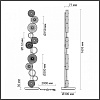 Торшер Odeon Light Caramella 5412/68FL