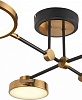 Потолочная люстра Natali Kovaltseva LOFT LED LED LAMPS 81102/4C BRASS BLACK