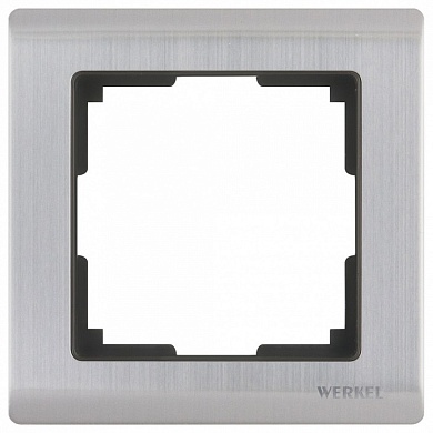 Рамка на 1 пост Werkel Metallic WL02-Frame-01
