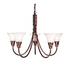 Подвесная люстра Elstead Lighting Emily EM5 COPPER