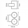 Накладной светильник Lightstar Paro LED 362674