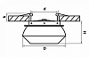 Встраиваемый светильник Lightstar Orbe 051309