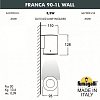 Светильник на штанге Fumagalli Franca 90 3A7.002.000.LXU1L