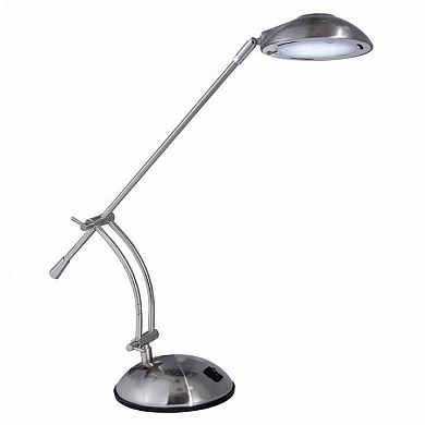 Настольная лампа офисная IDLamp Ursula 281/1T-LEDWhitechrome