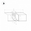 Соединитель угловой внутренний для треков встраиваемых Arlight MAG-MICROCOSM 044525