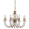 Подвесная люстра Elstead Lighting Aegean AG8 AGED BRASS