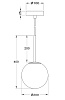 Подвесной светильник Maytoni Basic form MOD321PL-01G3